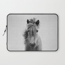Wild Horse - Black & White Laptop Sleeve