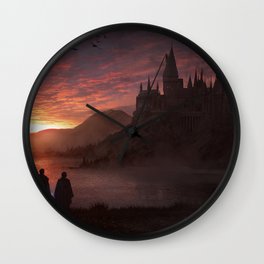Hogwarts Wall Clock