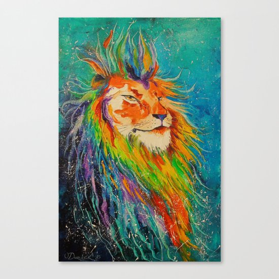 The lion king Canvas Print