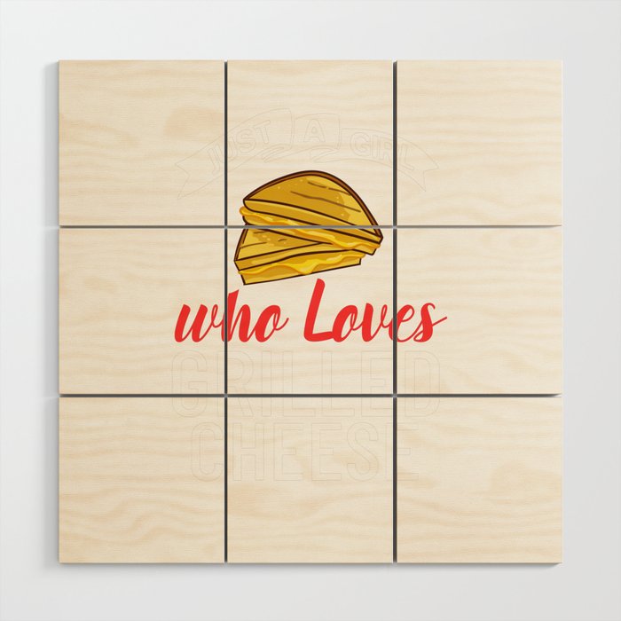 Grilled Cheese Sandwich Maker Toaster Wood Wall Art