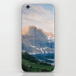 Hidden Lake, Glacier National park iPhone Skin