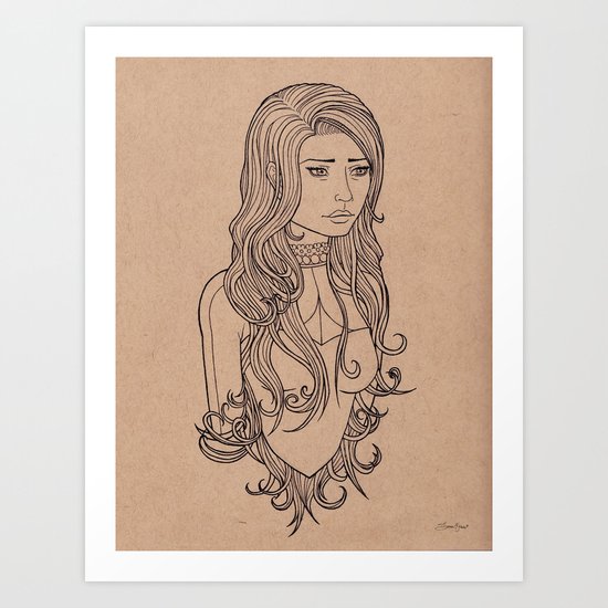 Long Day Art Print