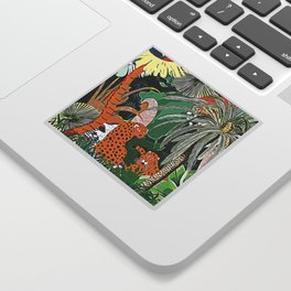 In the mighty jungle Sticker