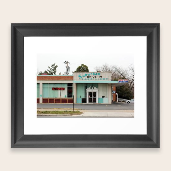 Suburban Framed Art Print
