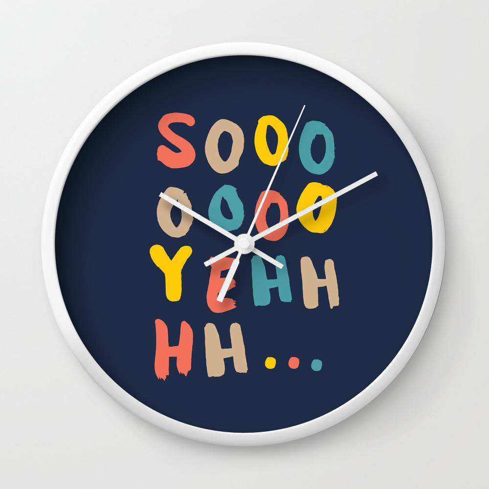 So Yeh Pink Blue And Yellow Graphic Design Typography Poster