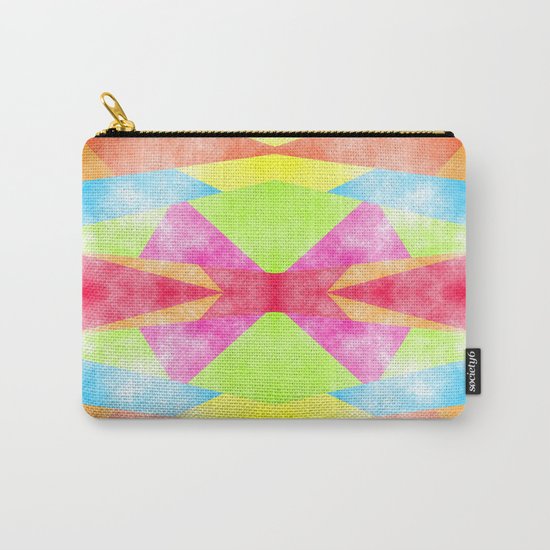 Geometric Carry-All Pouch