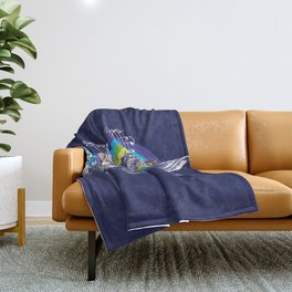 A Living Fable Throw Blanket
