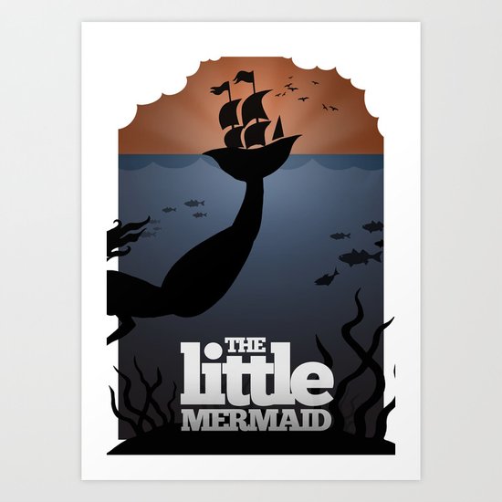 The Little Mermaid Art Print