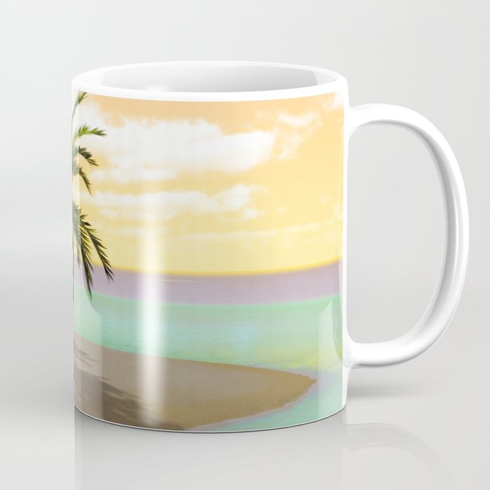 Dreamy Desert Island Coffee Mug