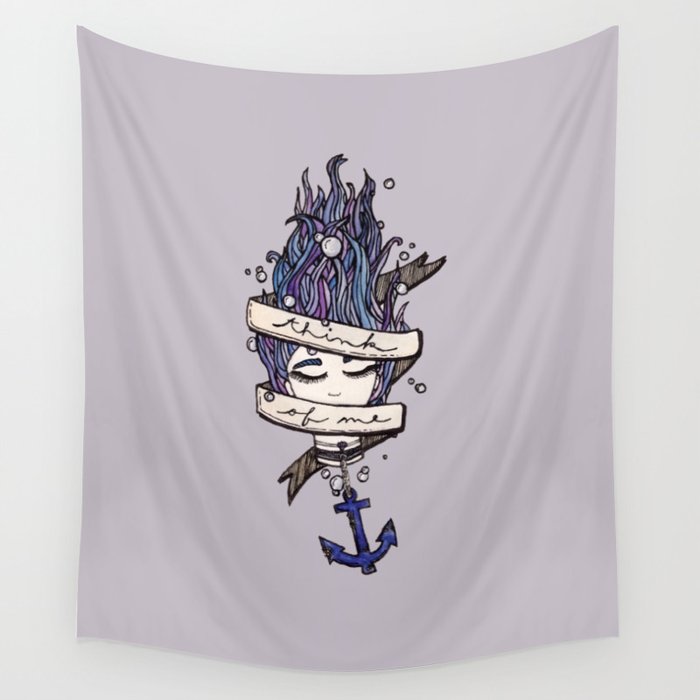 think of me Wall Tapestry