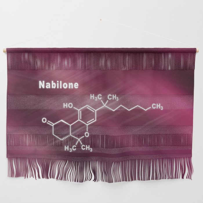 Nabilone synthetic cannabinoid, Structural chemical formula Wall Hanging