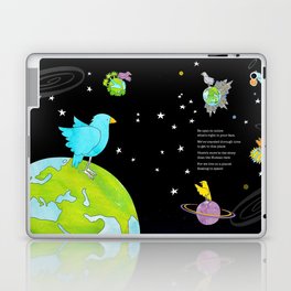 Floating In Space (from the book, "You, the Magician") Laptop Skin
