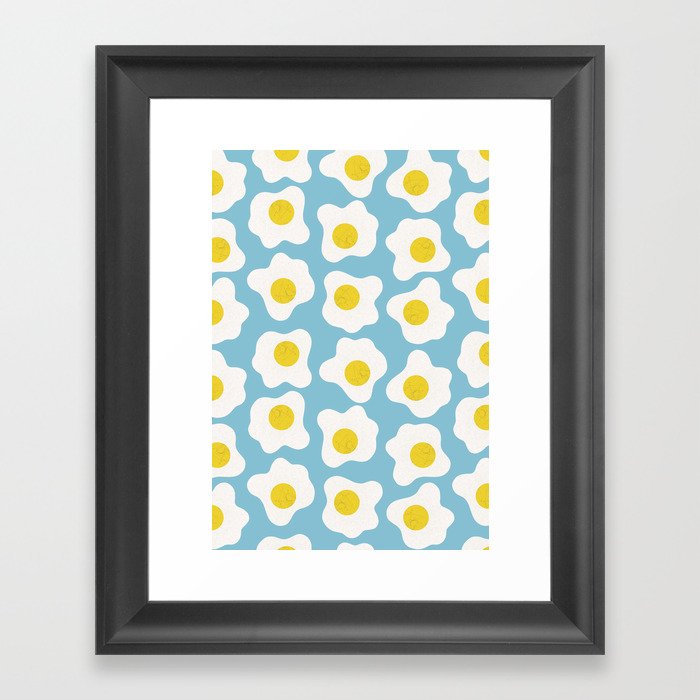 Fried Eggs Framed Art Print