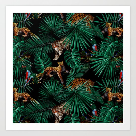 FLORAL PATTERN XI Art Print