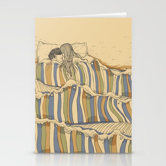 Ocean of love Stationery Cards