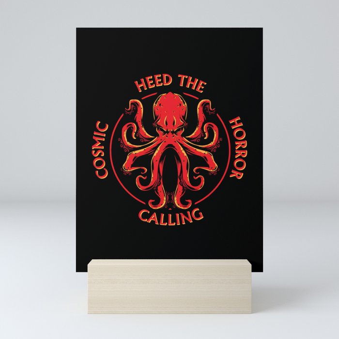 Heed The Calling - Cthulhu. Mini Art Print