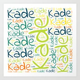 Kade Art Print