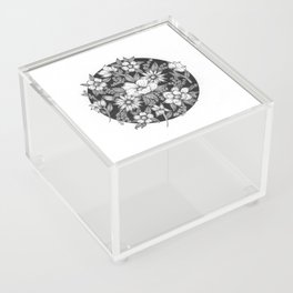 Cropped Florals Acrylic Box