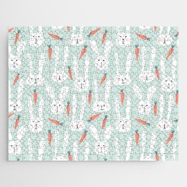 Bunnies & Carrots Jigsaw Puzzle