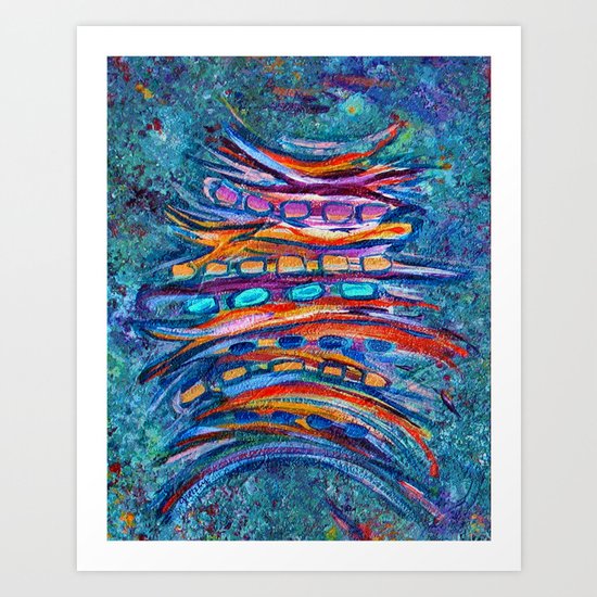 Shiga Art Print