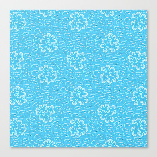 Sea Lettuce_Pattern Canvas Print