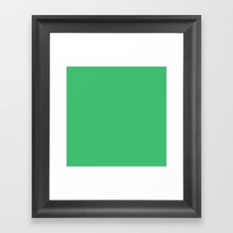 Green Apple Gummies Framed Art Print