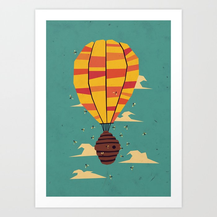 Discover the motif DANGEROUS LIVING by Yetiland as a print at TOPPOSTER