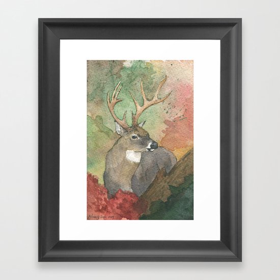 Forest King Framed Art Print