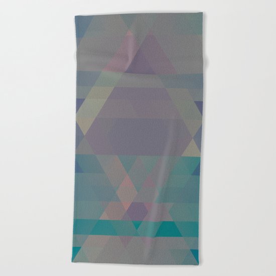 The Clearest Line VII Beach Towel