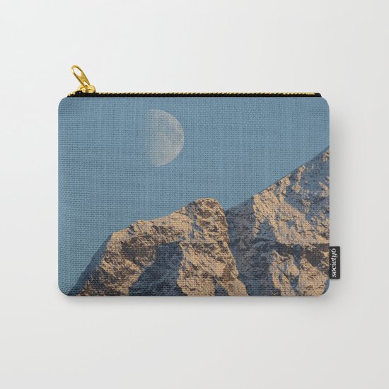 Moon Over Pioneer Peak - II Carry-All Pouch
