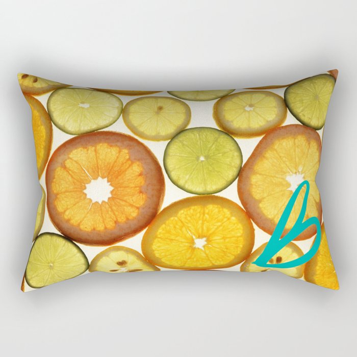 Citrus - Citron (Recettes du Bonheur) Rectangular Pillow