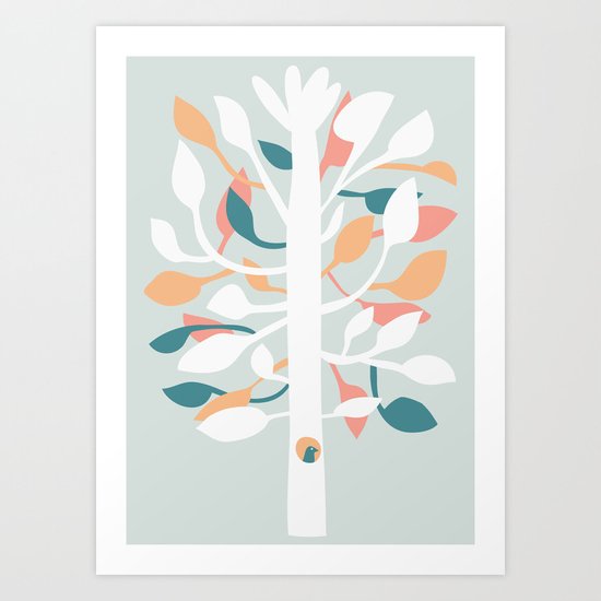 Prosperi - tree Art Print
