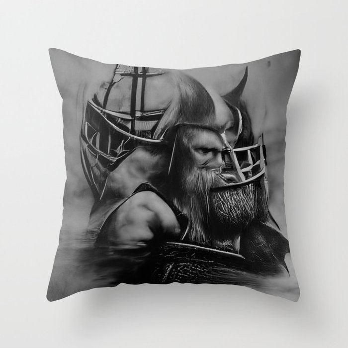Viking Throw Pillow