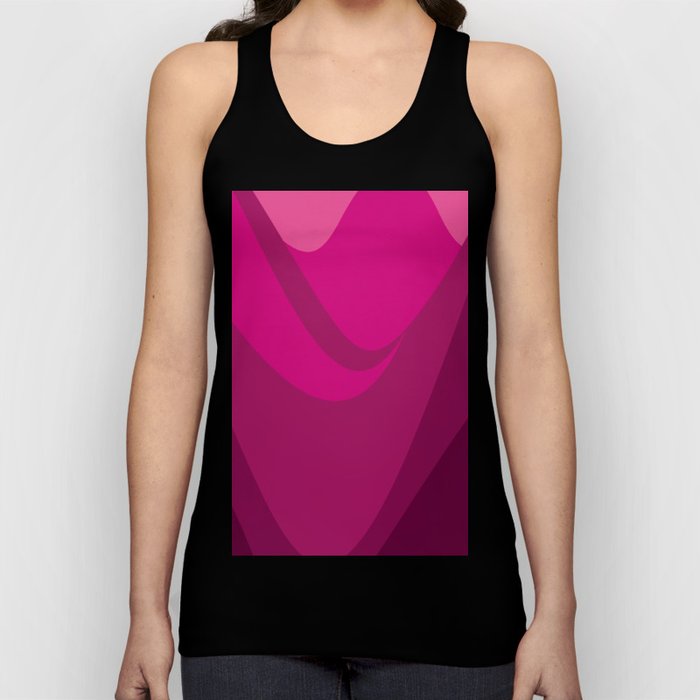 Pink valley Tank Top