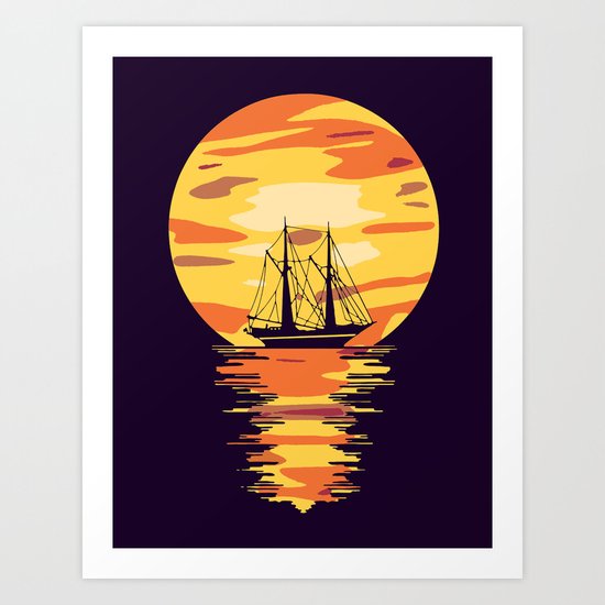 Light My Way Art Print