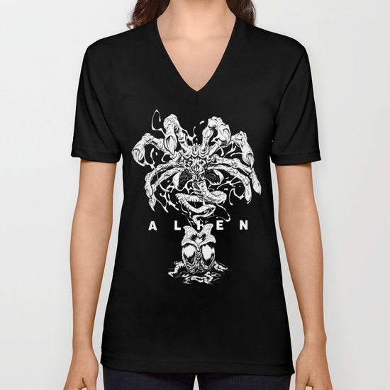ALIEN: FACEHUGGER Unisex V-Neck