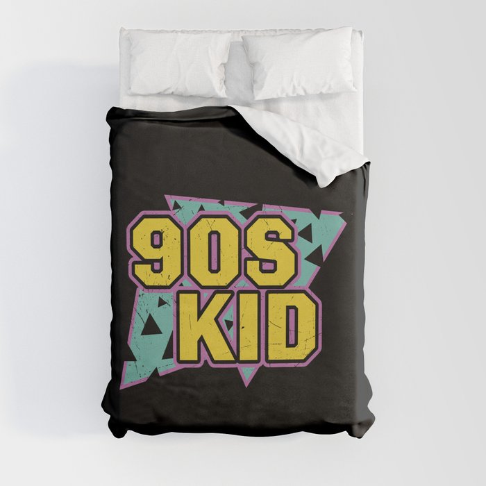 Retro 90s Kid Duvet Cover