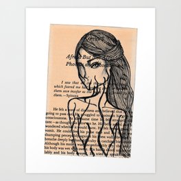 Old Books Seriè: Chapter 7 Art Print