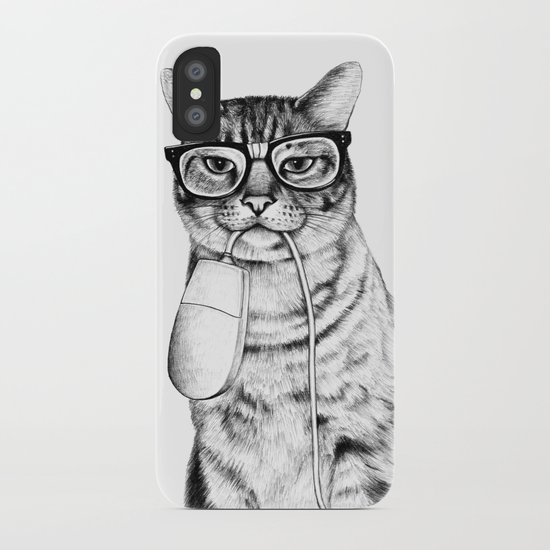 Mac Cat iPhone Case