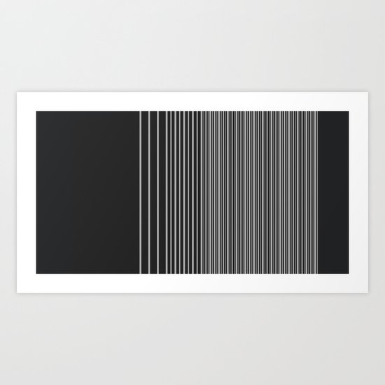 Gradient-B. Art Print
