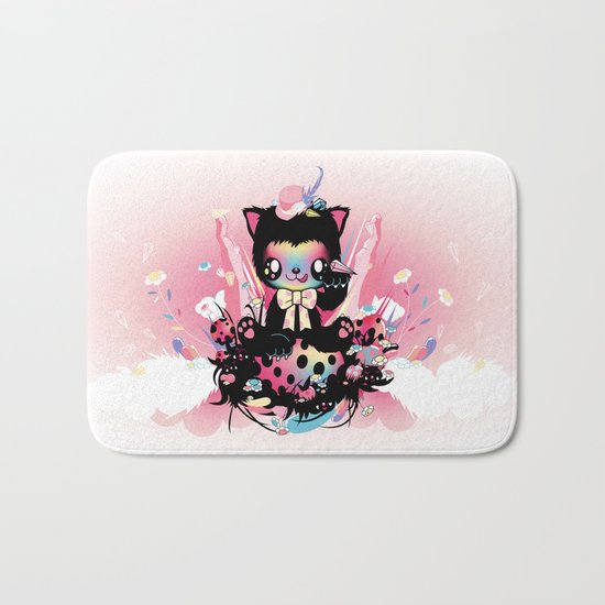 Lucky kitty Bath Mat