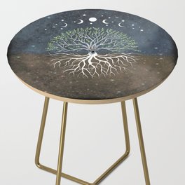 Magic Tree of Life Tapestry Side Table