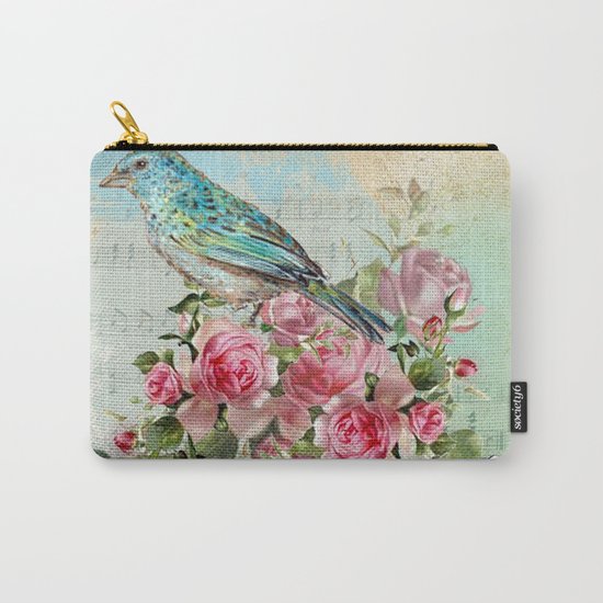Tea Flowers #5 Carry-All Pouch
