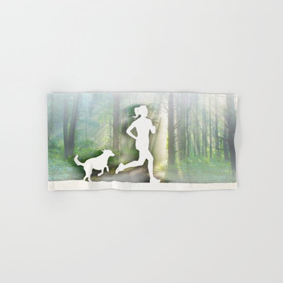 Forest Run Hand & Bath Towel