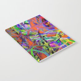 Abstract expressionist Art. Abstract Painting 80. Notebook