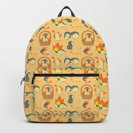 Quils! Backpack | Cyndaquil, Gsc, Drawing, Johto, Typhlosion, Digital, Quilava 