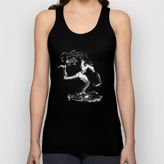 Wound-up: The Pitcher Unisex Tank Top
