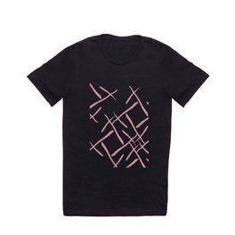 Rose cross marks T Shirt