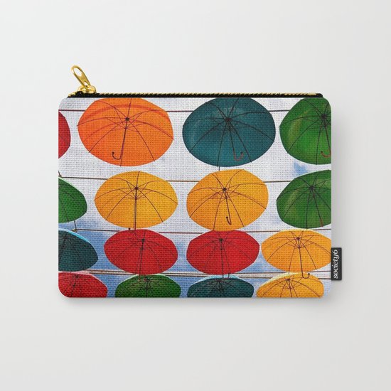 colorful umbrella Carry-All Pouch