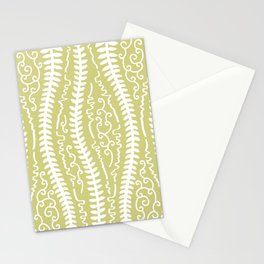 The leaves pattern 16 Stationery Card